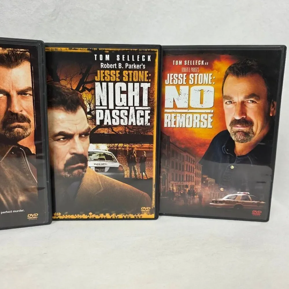 Jesse Stone DVD Bundle 4 Movie Set Tom Selleck